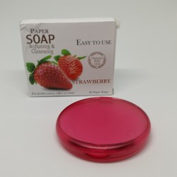 Sapone in Fogli alla Fragola