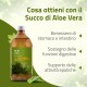 Succo di Aloe Vera Bio per Digestione e Depurazione - Spremitura 100% Pura