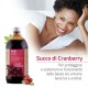 Succo di Cranberry Bio (Mirtillo Rosso) per vie urinarie - Spremitura 100% Pura