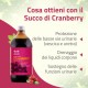 Succo di Cranberry Bio (Mirtillo Rosso) per vie urinarie - Spremitura 100% Pura