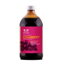 Succo di Cranberry Bio (Mirtillo Rosso) per vie urinarie - Spremitura 100% Pura