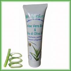 Crema Aloe Vera Bio e Olio di Oliva Bio  100 ml
