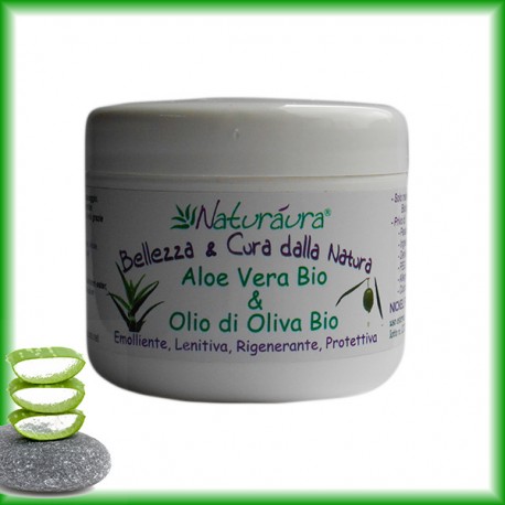 Crema Multiuso Aloe Vera Bio e Olio di Oliva Bio   250 ml