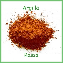 Argilla Rossa - pelli grasse e impure  gr.100