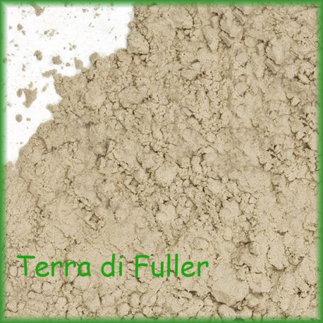 Argilla Terra di Fuller - sia pelli grasse che secche  gr.100