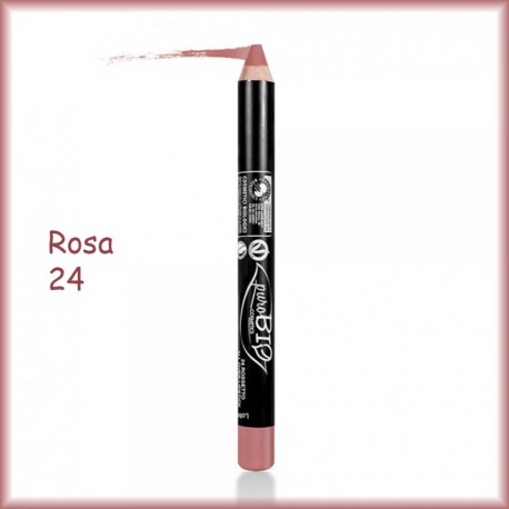 Matitone Rossetto Labbra - Ombretto Bio Rosa 24